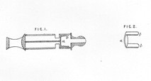 Frhe kugellose Pfeife der GB 1885-435